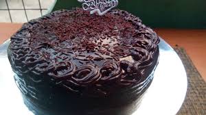 Chocolate Cake With Ala Red Ribbon Frosting Homemade Chocolate Cake Chocolate Cake Recipe Moist Homemade Chocolate
