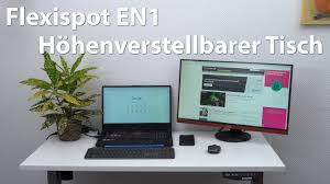 Flexispot En1 Im Test Praktischer Hohenverstellbarer Schreibtisch Zocken Jetzt Auch Im Stehen Youtube