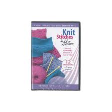 Beautiful and clear demonstrations can get you started knitting scarf in only 30 minutes. Leisure Arts Knit Stitches In Motion Dvd 799448 Create And Craft