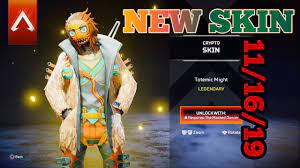 Apex legends champion edition comes with legendary skins & all legends respawn announces apex legends champion edition, which comes packed with all the legends unlocked and a handful of exclusive legendary cosmetics. New Totemic Might Crypto Legendary Skin Youtube