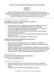 Check spelling or type a new query. Lab Technician Resume Sample How To Write Resume Genius