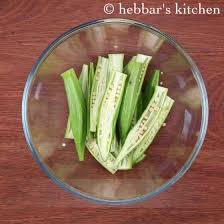Bhindi Rava Fry Recipe Crispy Okra Rava Fry Ladies Finger Fry Recipe Recipe In 2020 Okra Crispy Fries