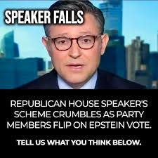 Republican House Speaker Mike Johnson's scheme to delay and help Donald  Trump shut down a vote to release all the Epstein files finally collapses  https://youtu.be/2zSbSYD_xMA