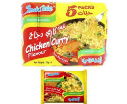 Buy Indomie Noodles Chicken Curry Flavor 75 Gram 5 Packs Delicious Halal Noodles Online In Uae 163988973493