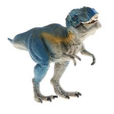 details about magideal blue t rex dinosaur model figure kids toy gift collectible