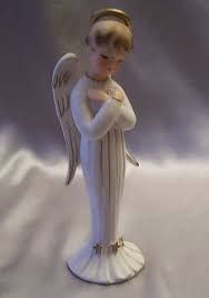 Vintage Angel Figurines Vintage Napco Ceramic Angel Figurine Ceramic Angels Angel Figurines Angel