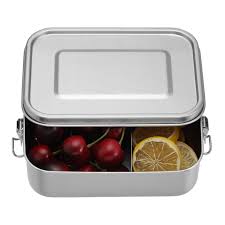 Get wholesale pricing on your order today! Warmhut Stainless Steel Lunch Container With Removable Compartment Bento Lunch Box For Kids Or Adults Leak Proof Metal Food Storage Food Container 40oz 1200ml