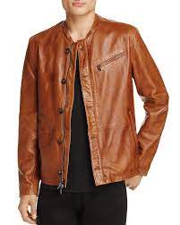 John Varvatos Star Usa Leather Moto Jacket 100 Exclusive Men Bloomingdale S Leather Jacket Style Usa Leather Mens Jackets