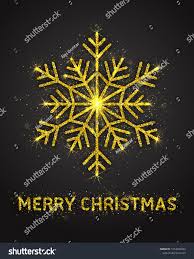 merry christmas poster vector with bright golden sparkling glitter stylized beautiful snowflake and lig merry christmas poster christmas poster merry christmas