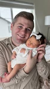 It's going to be hard to top this past Father's Day 🥲 Welcome to the  world, Tex Lawrence Combs. You are the best chillest angel boy and I'm so  happy I was