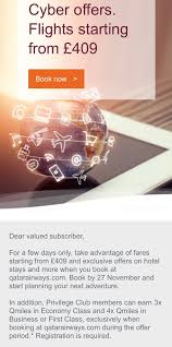 Qatar Airways Offering Up To Quadruple Privilege Club Qmiles Economy Class Beyond