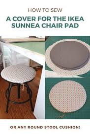 Voucher redeemable 16th through 29th of august, 2021. How To Sew A Round Cushion Cover Ikea Sunnea Stool Pad Hack Round Cushion Diy Cushion Covers Ikea Chair Cover