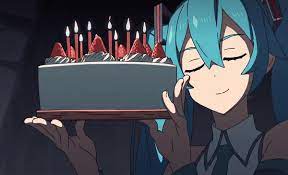 Happy Birthday To Lonely Me Hatsune Miku Hatsune Miku Birthday Miku Hatsune Cosplay