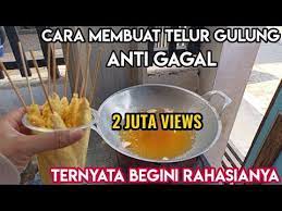 Resep Telur Gulung Anti Gagal Ternyata Begini Rahasia Nya Youtube In 2021 Resep Telur Gulung Telur Gulung Resep Telur