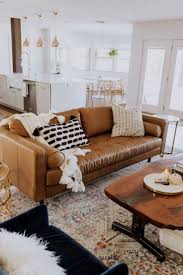 Cognac Couch Living Space Inspo Leather Couches Living Room Living Room Leather Living Room Decor Brown Couch