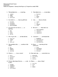 Maybe you would like to learn more about one of these? Soal Comparative Degrre Kls X Jawabanku Id