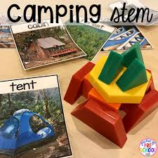 Add this art project to a camping theme and transform your classroom into a cozy campsite! Camping Centers And Activities Pocket Of Preschool