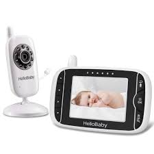 Amazon Com Video Baby Monitor With Camera And Audio Keep Babies Safe With Night Vision Talk Back Room T Video Monitor Baby Baby Monitor Audio Baby Monitor