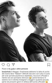 Последние твиты от federico rossi (@fedefederossi). Benji E Fede Svelata La Data D Uscita Del Loro Libro E Federico Rossi Lo Annuncia Con Una Dolce Dedica Per La Fidanzata Paola Di Benedetto Isa E Chia