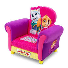 Nickelodeon Paw Patrol Skye And Everest Deluxe Upholstered Chair Delta Babies R Us Cozy Kids Chair Toddler Chair Upholstered Chairs