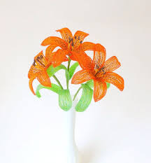 Then you must be in a split about the. French Beaded Tiger Lily Victorian Style Home Decor By Laurenhcreations Tigerlily Lilies Flowers Homedecor French Beaded Flowers Beaded Flowers Tiger Lily