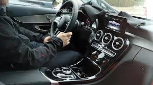 Livraison à 5,00 € ayada support téléphone compatible avec mercedes classe c w205 s205 glc x253, porte telephone nouvelle. Take A Peek Inside The 2018 Mercedes C Class Facelift