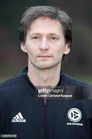 Dennis Weiland of DFB poses during a portrait session of the DFB Pro...  News Photo