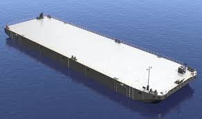 the damen 20 m width roro pontoon for roro operations