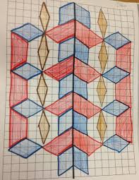Symmetrical Creations Symmetry Art Geometry Projects Graph Paper Art