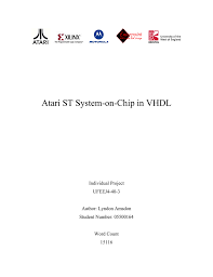 Maybe you would like to learn more about one of these? Atari St System On Chip In Vhdl Author Lyndon Amsdon Undated Manualzz