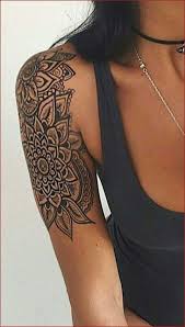 Tribal Tattoos Hand Women In 2021 Mandala Tattoos For Women Tribal Shoulder Tattoos Shoulder Tattoos For Women