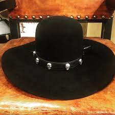 Shane Casias Jewelry On Instagram The Ultimate Skull Hatband At Offarell Hatshop On The Santa Fe Plaza Sterling Silvers Hat Band Beaver Hat Cowboy Hats