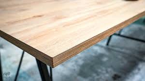 B comes only from deciduous trees. Birch Plywood Top With Oak Style Surface On Trail Long Poseur Table