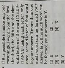 There are several sentences that use every letter of the alphabet, but there is no sentence that uses every letter only once. If It Is Possible To Make A Meaningful Word Out Of The Second The Fourth The Fifth And The Eighth Letters Of The Word Illogical Then Which Of The Following Will Be The Third