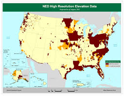 the evolution of the national elevation dataset