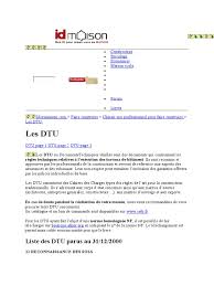 Cahier des charges construction maison. Les Dtu Code De La Construction Et De L Habitation Fondation Construction