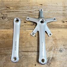 SHIMANO DURA ACE FC-7600 NJS Pista Crank Set 175mm BCD144mm 3rensho  nagasawa | eBay