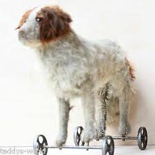 Antique Steiff Dog 1910s Saint Bernard Bernhardiner Iron Wheels Button Long Fgoo 2 000 00 Picclick In 2020 Saint Bernard Saint Bernard Dog Steiff