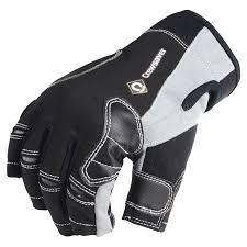 crewsaver short finger glove junior black j4