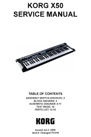 Wiring diagram for 335 style guitar wiring diagram. Korg X50 Service Manual Pdf Download Manualslib