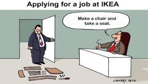 Why I Don T Like Job Interviews Irina Vujaklija Ikea Jokes Job Interview Funny Cute Jokes