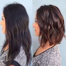 Carre Long Ondule Coupe De Cheveux Cheveux Coiffure