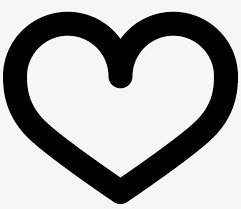 Download 135 heart outline cliparts for free. Heart Outline Hollow Heart Free Transparent Png Download Pngkey