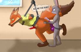 Judy Hopps Pegging Nick ~ Zootopia – Rule 34 Femdom Club
