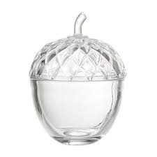 Glasdose Eichel Gross 11xh15 Cm Kuche Vorratsglaser Glas Glasfarbe