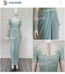Mulai dari baju brokat potongan, dress brokat, baju brokat muslim modern yang anggun dan elegan dan yang sekarang paling hits adalah model baju brokat duyung. By Ivory Studio Pakaian Pesta Gaun Untuk Acara Pakaian Elegan