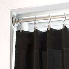 All window drapery hardware is handcrafted in the usa by our skilled artisans and ship free in 7 days or less. Allen Roth Satin Nickel Steel Tension Curtain Rod Lowes Com Curtain Rods Curtains Curtain Installation