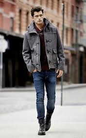 Sweater And Jacket Mens Winter Fashion Mens Outfits Mens Fashion Casual