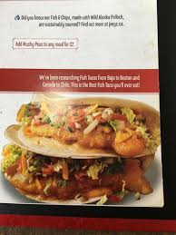 1 portion (455g) 700 kcal: The Fish Tacos With Fresh Pico De Gallo Picture Of Joey S Seafood Restaurants Thunder Bay Tripadvisor