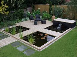 61 Referensi Desain Gambar Kolam Ikan Minimalis Terbaik Taman Modern Desain Kebun Modern Taman Kontemporer